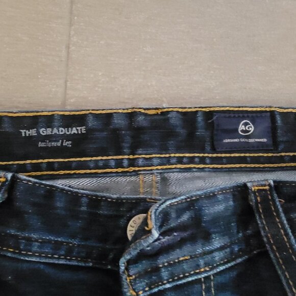 AG Adriano Goldschmied The Graduate Tailored Leg Jeans 32 x 32 - Picture 4 of 8